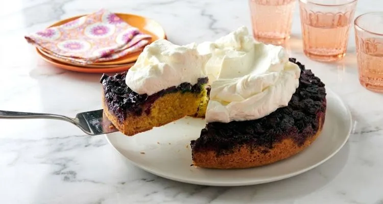 Pioneer Woman Blueberry Upside-Down Cake