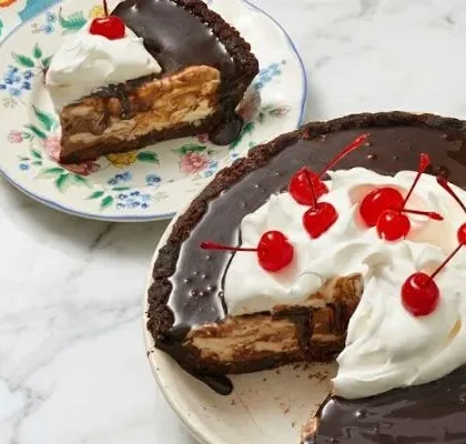 Pioneer Woman Brownie Sundae Ice Cream Pie