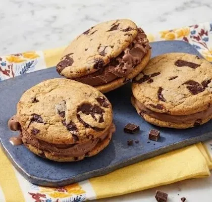 Pioneer Woman Chocolate–Peanut Butter Ice Cream Sandwiches