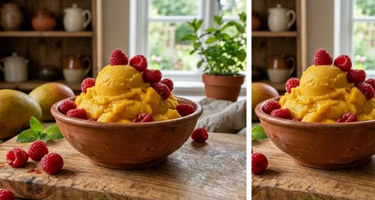 Pioneer Woman Easy Mango Sorbet