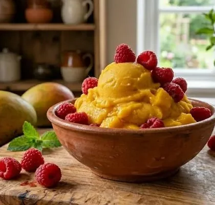 Pioneer Woman Easy Mango Sorbet