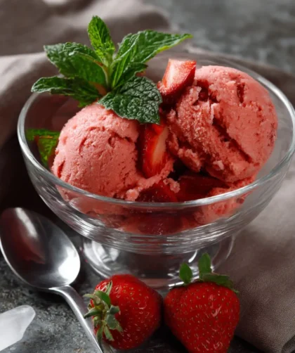 Pioneer Woman Easy Strawberry Sorbet