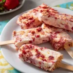 Pioneer Woman Homemade Strawberry Shortcake Ice Cream Bars