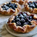 Pioneer Woman Mini Blueberry Galettes