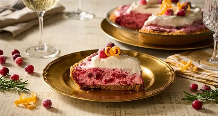 Pioneer Woman No-Bake Cranberry Pie