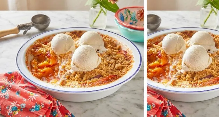 Pioneer Woman Peach Crumble
