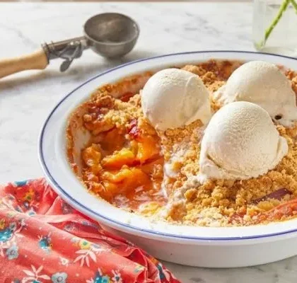 Pioneer Woman Peach Crumble