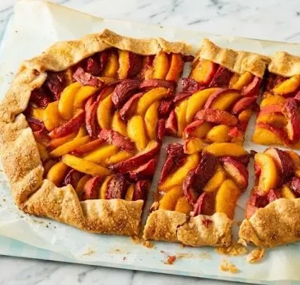Pioneer Woman Peach Galette