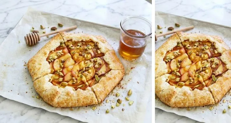 Pioneer Woman Peach Pistachio Galette