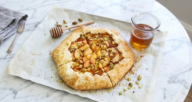 Pioneer Woman Peach Pistachio Galette