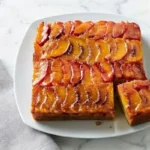 Pioneer Woman Peach-Plum Upside-Down Cake