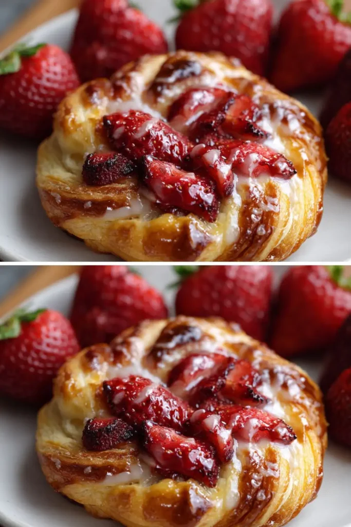 Pioneer Woman Strawberry Danish
