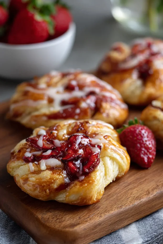 Pioneer Woman Strawberry Danish