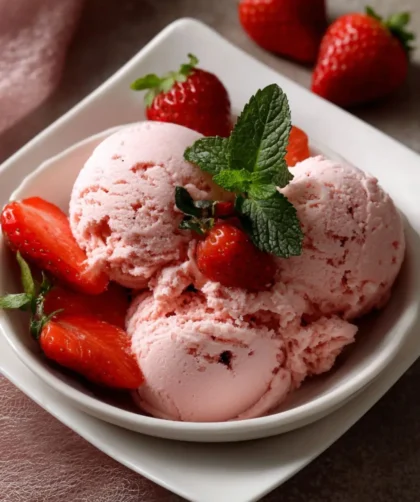 Pioneer Woman Strawberry Ice Cream
