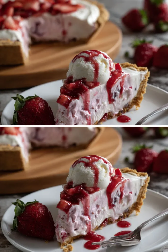 Pioneer Woman Strawberry Ice Cream Pie