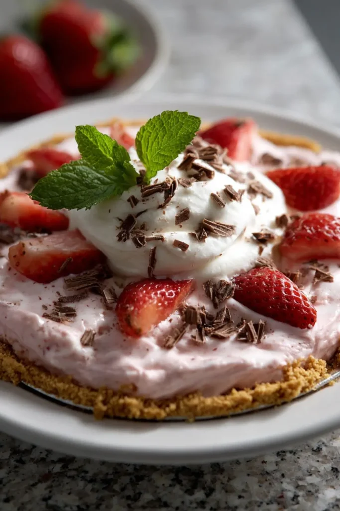 Pioneer Woman Strawberry Ice Cream Pie