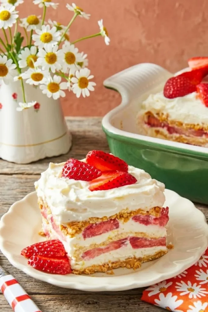 Pioneer Woman Strawberry Icebox Cake
