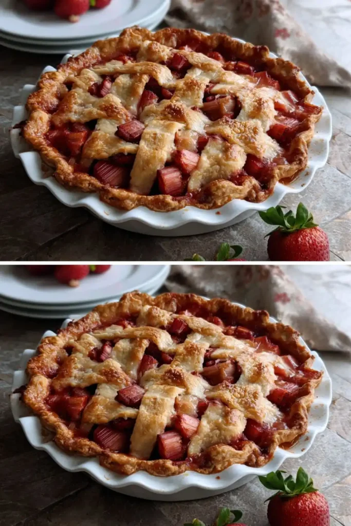 Pioneer Woman Strawberry Rrhubarb Pie