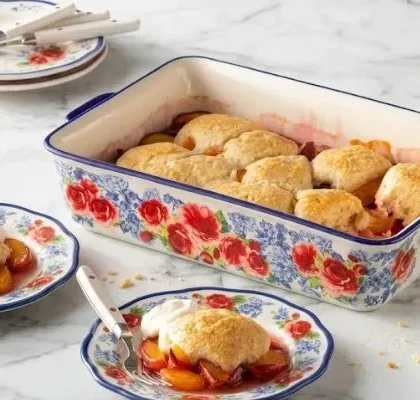 Pioneer Woman Peach Cobbler