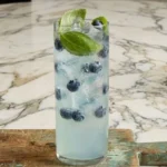 Pioneer Woman Blueberry-Basil Limeade