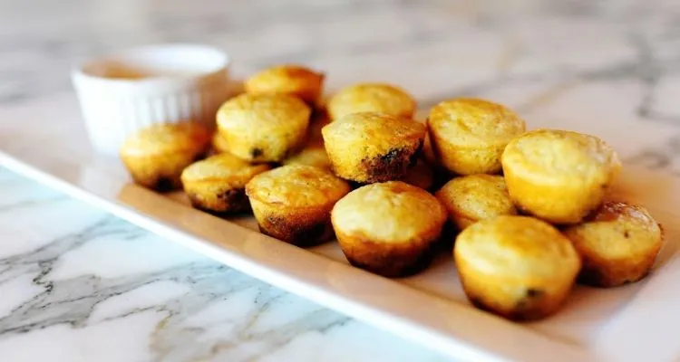 Pioneer Woman Blueberry Cornbread Mini-Muffins