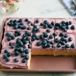 Pioneer Woman Lemon-Blueberry Sheet Cake