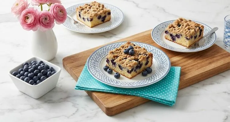Pioneer Woman Blueberry Buckle
