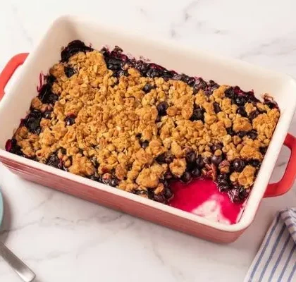 Pioneer Woman Easy Blueberry Crumble
