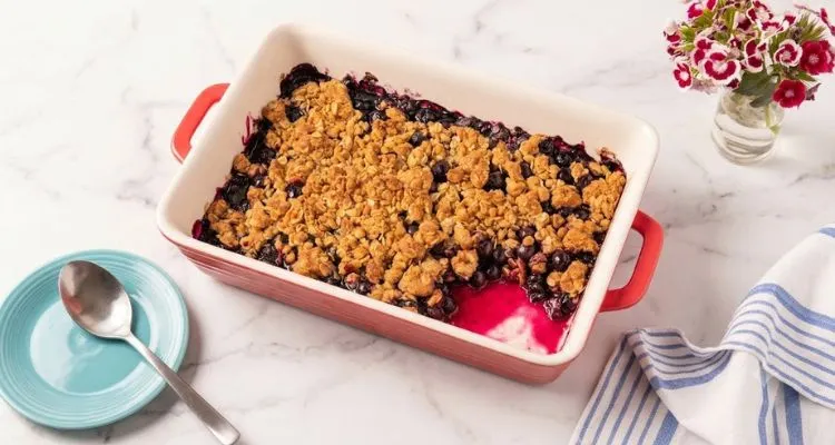 Pioneer Woman Easy Blueberry Crumble