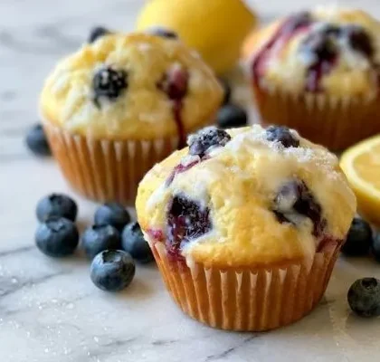 Pioneer Woman Lemon Blueberry Muffins