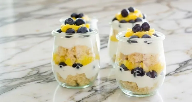 Pioneer Woman Lemon Blueberry Trifles